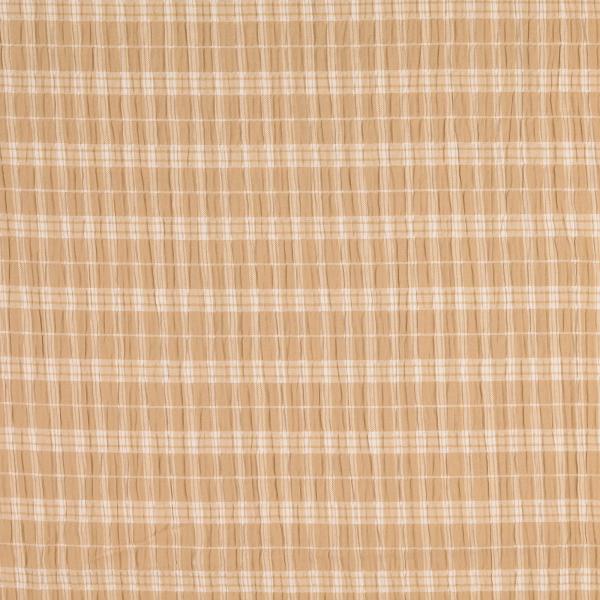 Seersucker Karo - beige